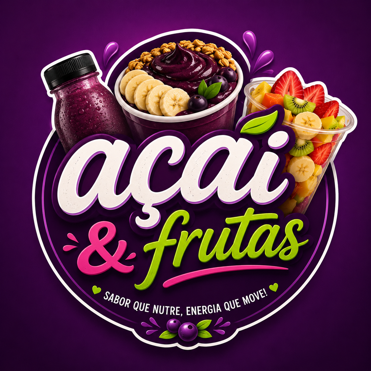 Açaí & frutas
